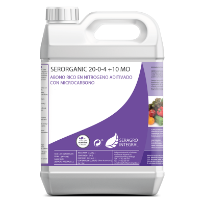 Garrafa de Serorganic 20-0-4 + 10 MO