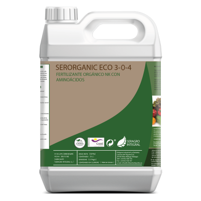 Garrafa de Serorganic Eco 3-0-4